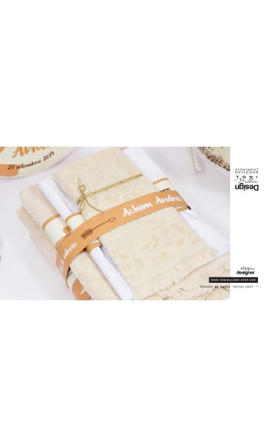 Trusou botez cu leu, brodat de inspiratie exotica, jungla, animale Micul Pui Leu 6